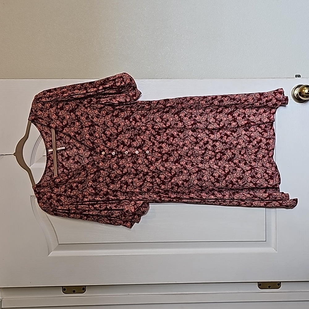 Free people large red dress